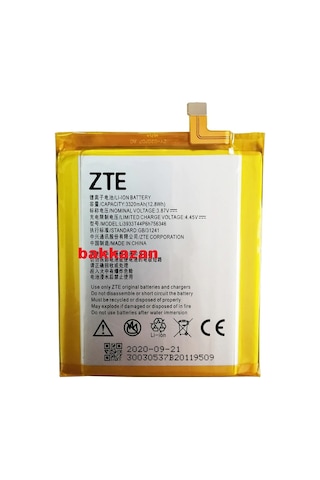 Zte Axon 7 A2017 3320Mah Batarya Pil Li3931T44P8H756346