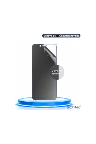 Lenovo S5 Uyumlu Ön Yüzey Hayalet Privacy Hidrojel Ekran Koruyucu 04739325