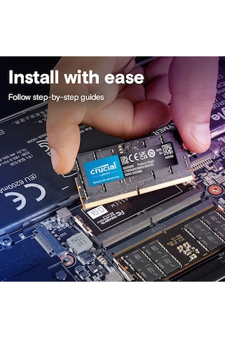 Crucial 128gb Kit 2x64gb Ddr5-5600 Sodımm Cl46 Notebook Ram CT2K64G56C46S5