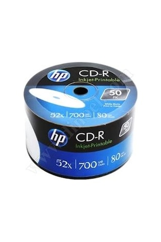Hp Cd-r 700mb-80min Printable 50li Shrink Kdo