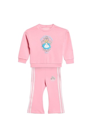 Adidas Bebek Pembe Eşofman Crew Set Ke0479 Pembe
