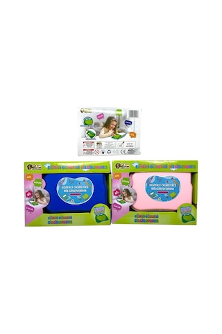 Eğitici Sesli Mavi-pembe Oyuncak Bilgisiyar