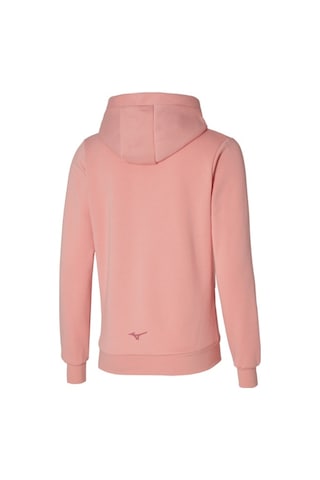 Mizuno Release Hoodie Kadın Kapüşonlu Sweatshirt Pembe