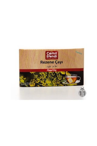 Cemilefendi Rezene Bitki Süzen Poşet Çay 20'li
