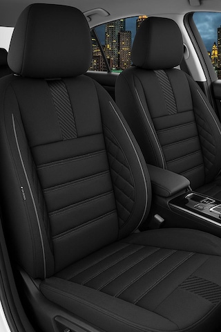 Oniks Tay Tüyü Oto Koltuk Kılıfı Fiat Egea-linea-punto-albea-marea-tipo-uno Uyumlu Siyah