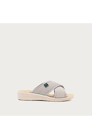 6012 Grey Terlik Kadın 83 K24 Fe Fly Flot Slipper Fresh Gri