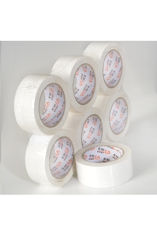 Koli Bandı Sentetik Kauçuklu Hotmelt Tutkal Beyaz 45 X 100 M