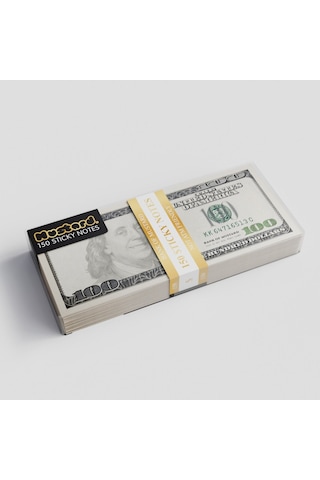 Mustard Cash Sticky Notes Not Kağıdı