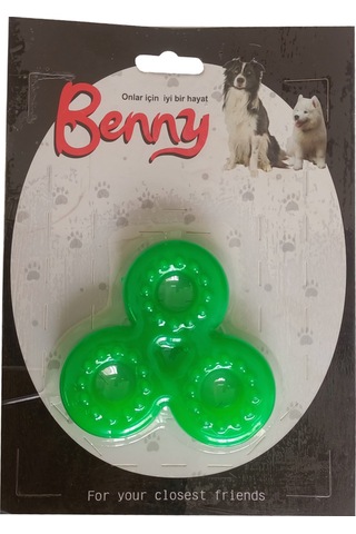 Benny Köpek Oyuncağı Üçlü H 9 X 9 Cm Yeşil