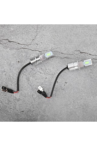 Xiyyadms H3 Tipi 80w 8000k Buz Mavi 12-24v Evrensel Çözünürlüklü Fari Ampülü, Csp Işık Damlacıkları, Hızlı Tepki, Enerji Tasarruflu 2 Adet