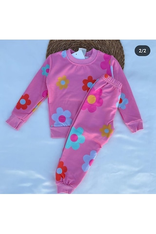 Pembe Kız Çocuk Takım Pembe