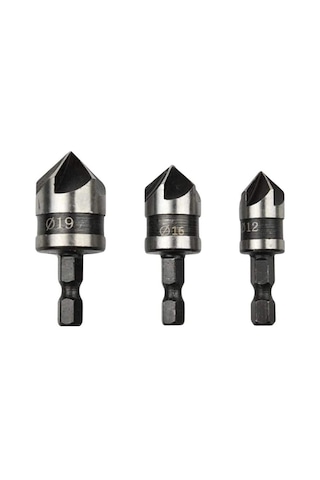 Sgs Havşa Matkap Ucu Seti 12mm-16mm-19mm