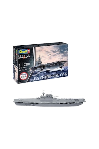 Revell Starter Kit Gemi Uss Enterprise Cv-6 75824