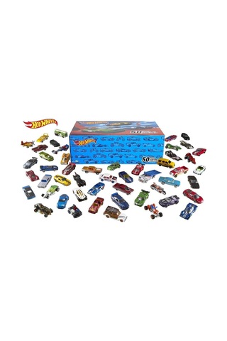 Hot Wheels Ellili Araba Seti V6697 Açık Gri