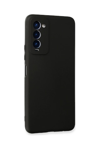 Uray Store Tecno Camon 18 Kılıf First Silikon - Siyah