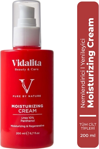 Vidalita Beauty & Care %10 Ürea + Panthenol Moustirizing Nemlendirici Vücut Krem Yoğun Nem Ve Bariyer Onarımı 200 Ml