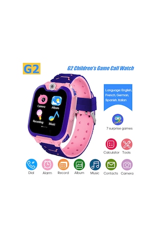 Leezsing Çocuklar İçin Akıllı Saat Bluetooth