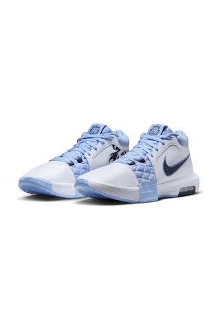 Nike Lebron Witness Vııı Mens Basketball Shoes Erkek Basketbol Ayakkabısı Beyaz Mavi Beyaz - Mavi