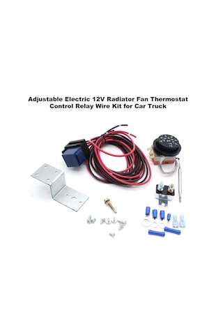 Jeehugo Ayarlanabilir Radyatör Fan Termostati Seti Sı-at32039