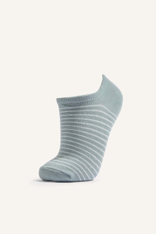 Defacto Kadın Görünmez 5li Pamuklu Sneaker Karma Çorap I3472axnskr1 Çok Renkli-kr1