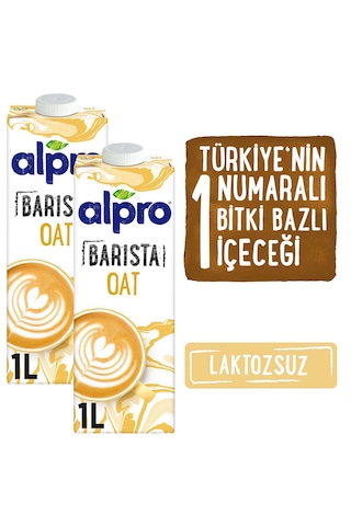 Alpro Barista Profesyonel Yulaf Sütü 2 x 1 L