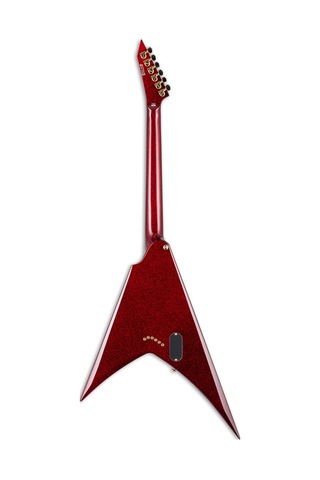 Esp Ltd Lkhvrsp Kirk Hammett Kh-v Red Sparkle Simli Kırmızı Sahne Işıltısı