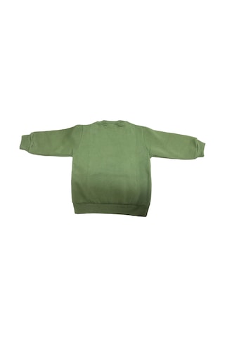 Benetton Çocuk Kanguru Sweatshırt Yeşil