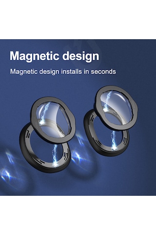 Startrc Oyunları Meta Quest 3 Vr Gözlük İçin Çizilmez Halka Lens + Koruyucu Kapak Seti Reçetesiz Lens