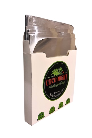 45 Mikron 500g Kesilmiş Hazır Nargile Folyosu Nargile Kömürü