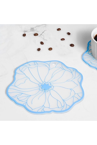 Sones 19cm Basit Isı Yalıtımı Haşlanma Önleyici Masa Örtüsü Kaymaz Yağa Dayanıklı Kolay Temizlenen Kase Altlığı Diğer