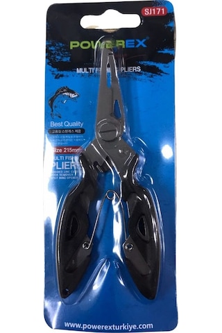 Powerex Multi Fishing Pliers 5'' Black Balıkçı Pense