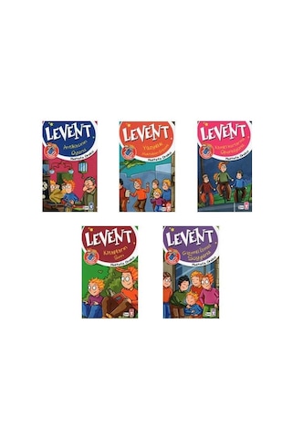 9 Yaş Levent Iz Peşinde - 5 Kitap (Timaş Çocuk)