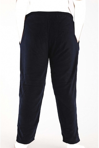 Lüx Polar Cepli Kışlık Kadın Pijama Altı Ra1 Siyah