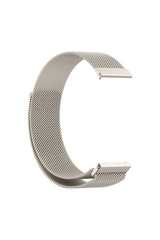 Redmi Watch 5 Active / Lite Uyumlu Hasır Örgü Metal Milano Kordon 22mm Ayarlanabilir