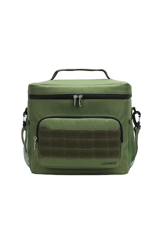 Lıcorıce Açık Büyük Kapasiteli 15l Geri Alınabilir Çift Kullanımlı Isı Yalıtımı Ve Soğuk Tutma Piknik Çantası Yeşil