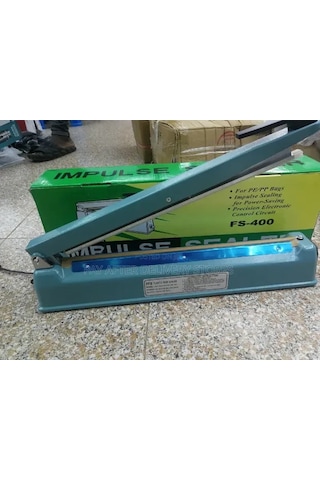 40cm Metal Gövde Poşet Ağzı Yapıştırma Kapatma Makinası Fs-400 4887