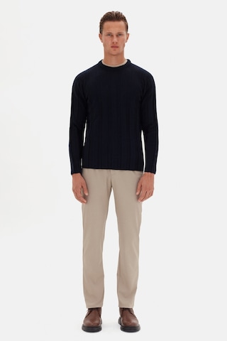 Twn Slim Fit Lacivert Rib Örgü Kazak 3ec063302441m 101