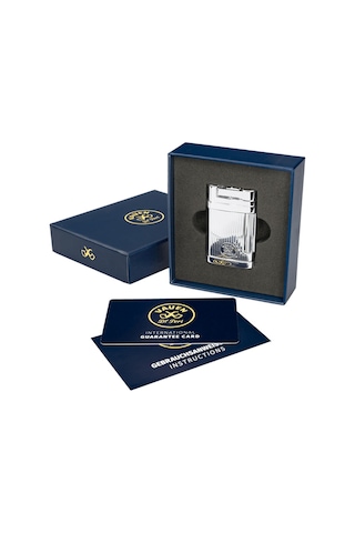Vauen 595 Taşlı Metal Silver Pipo Çakmağı 876010 Diğer