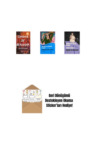 Mandarinler + Başkalarının Kanı + Konuk Kız + Okuma Sticker'ları