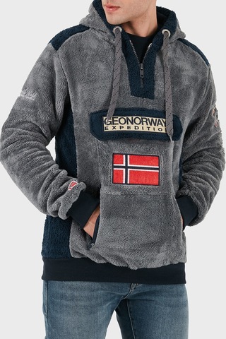 Norway Geographical Erkek Sweat Gymclasssherco Koyu Gri Koyu Gri