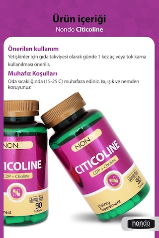 Nondo Sitikolin 90 Tablet