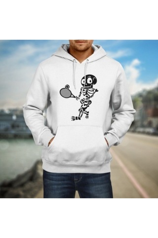 Pisa Art Unisex Beyaz Sweatshirt Hrmsw1008 Beyaz