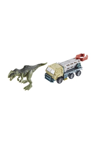 Matchbox Jurassic World Dino Transporter Arabaları Gıganotosaurus Çok Renkli