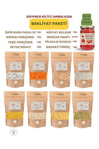 Naturel Yerli Üretim Bakliyat Paketi