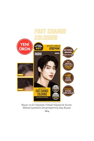 Dashu Color Fast Change Coloring Natural Brown