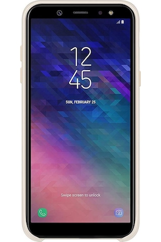 Galaxy A6 2018 İle Uyumlu Çift Katmanlı Arka Kapak Altın Ef-pa600cfegww Gold