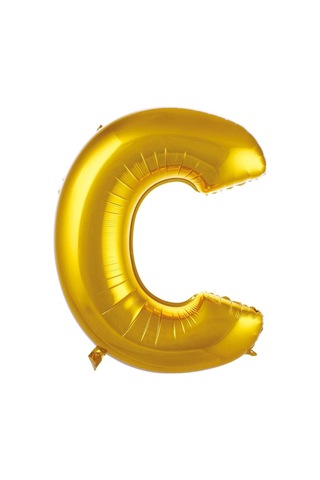 Harf Folyo Balon Gold Renk 40'' 100cm C
