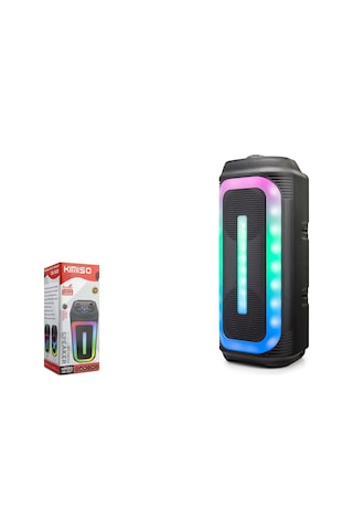 Kimiso QS3627 Rgb Led Işık - Radyo - Usb Bluetooth Hoparlör