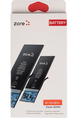 Apple Uyumlu iPhone 12 Zore Panter Serisi Batarya