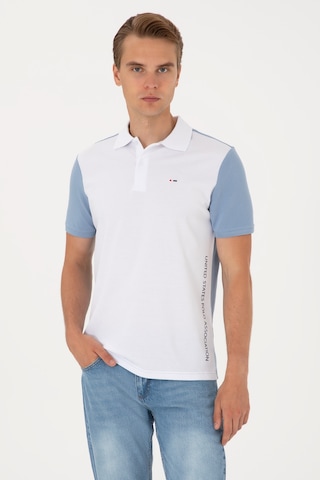 U.S. Polo Assn. Erkek Regular Fit Mavi Polo Yaka Tişört 50306790-VR036